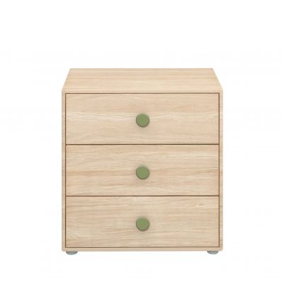 FLEXA chest of drawers Popsicle Green 