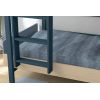FLEXA Bunk bed with straight ladder Popsicle blueberry 