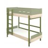 FLEXA Bunk bed with straight ladder Popsicle kiwi 