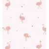 LILIPINSO Pink Ostrich wallpaper 