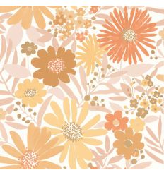 CASELIO wallpaper daisy (rosé) 