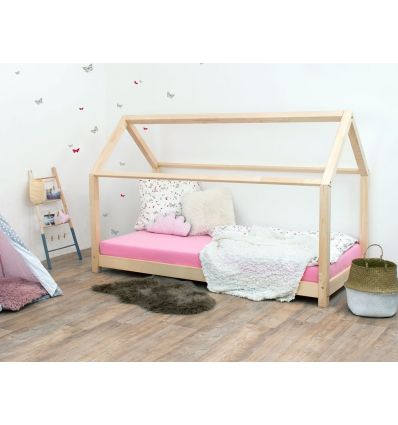 BENLEMI montessori house bed tery (natual) 