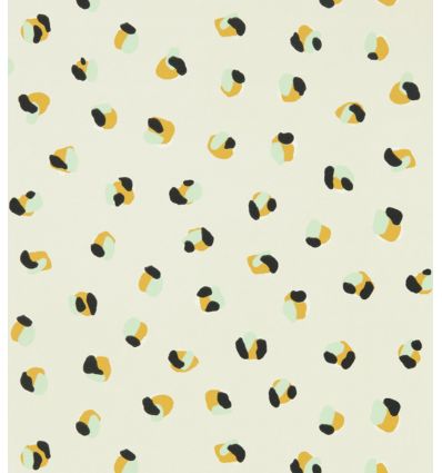 SCION - CARTA DA PARATI Leopard Dots (Pebble / Sage)