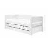 FLEXA Daybed with trundle bed and drawers (White) 