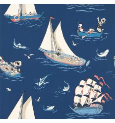 SANDERSON wallpaper donald nautical 