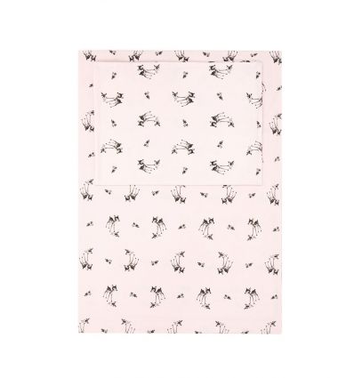 Rose in April Pink Fawn Feather Duvet