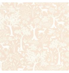 CASADECO wallpaper POETIC FOREST (Rose nude) 