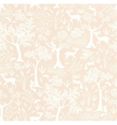 CASADECO wallpaper POETIC FOREST (Rose nude) 