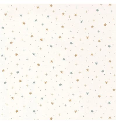 CASELIO wallpaper stars in blue and beige