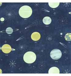 CASELIO papel pintado la Vía Láctea (azul noche)