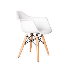 c&r eames - daw arm chair for kids (white)