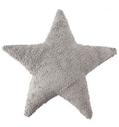 LORENA CANALS cushion star (lightgrey)