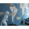 inke - wall mural worldmap wereld Sale Online, Best Price