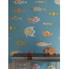 inke - wall mural fishes vissen bont Sale Online, Best Price