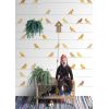 inke - wall mural birds vogels geel Sale Online, Best Price