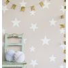 HIBOU HOME wallpaper stars (blush/white) 