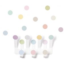 TRESXICS dots wall hanger + 10 sticker (pastel) Sale Online