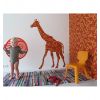 inke - carta da parati sagomata giraffa