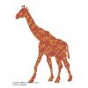 INKE carta da parati sagomata giraffa, spedizione gratuita