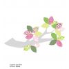 INKE wallpaper decal branch and leaves 