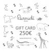 binnichi' gift card - buono regalo 250€