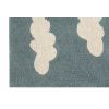 LORENA CANALS tappeto lavabile nuvole (vintage blu), spedizione