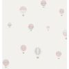 casadeco - wallpaper polka dots and balloons montgolfiere