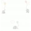 casadeco - wallpaper elephants (rose/grey) Sale Online, Best