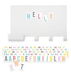 TRESXICS magnet note board hook and multicolour letters Sale