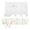 TRESXICS magnet note board hook and multicolour letters Sale