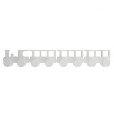 tresxics - train wall hanger (white)