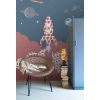 inke -wall mural rocket raket rood Sale Online, Best Price