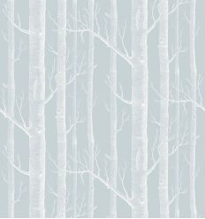 cole & son - wallpaper woods (powder blue/white) Sale Online