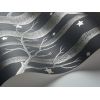 cole & son - wallpaper woods & stars (inky black/silver) 