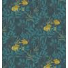 cole & son - wallpaper nautilus (blue teal/mustard) 