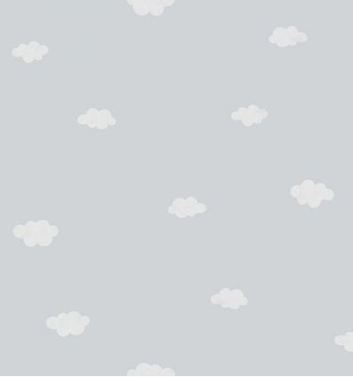casadeco - carta da parati con nuvole (grigio), spedizione
