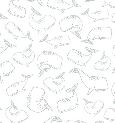 lilipinso - wallpaper whales repeat