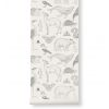 FERM LIVING katie scott wallpaper animals (off-white) 