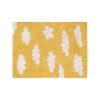 LORENA CANALS cotton rug clouds (mustard) 120x160 