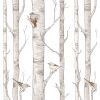 dekornik - carta da parati scandinavian birches, spedizione