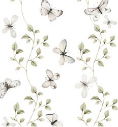 dekornik - carta da parati butterflies having fun, spedizione