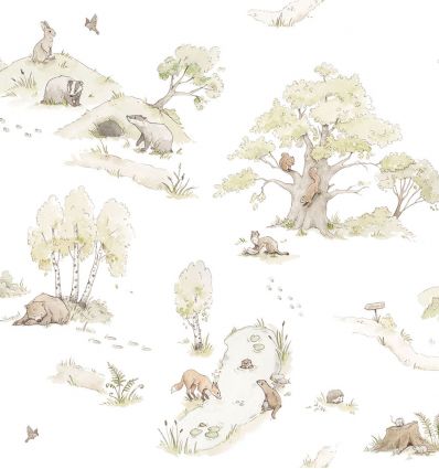 dekornik - wallpaper forest fairytale 