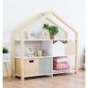 BENLEMI montessori wooden house shelf shelly (natural