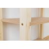 BENLEMI montessori wooden house shelf shelly (natural decor) 