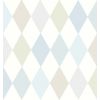 cole & son - wallpaper punchinello (pastel blue) 