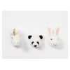 wild & soft - lovely box decorazioni da parete (unicorno/panda/coniglio)