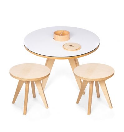 C&R EAMES table for kids (white)