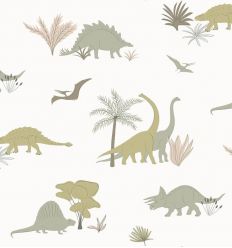 HIBOU HOME wallpaper dinosaurs 
