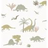 HIBOU HOME carta da parati dinosaurs, spedizione gratuita