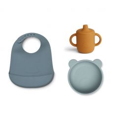 LIEWOOD silicone baby dining set mr bear